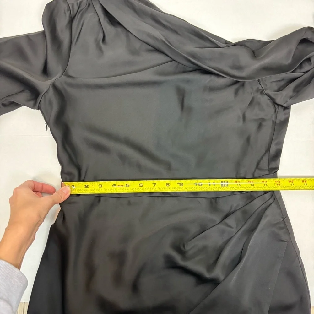 Flaw SIMKHAI Cameron Dress in Black Size 12 - Picture 13 of 14